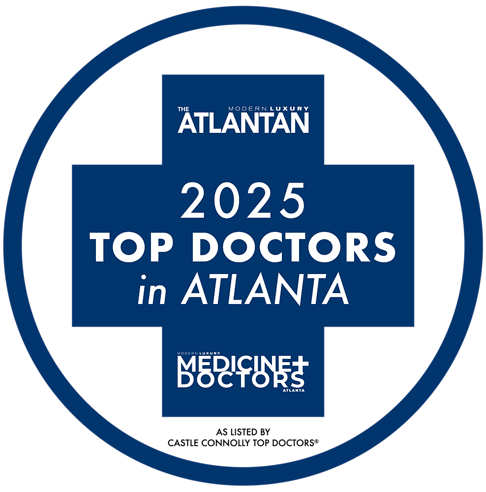 2025 top doctors in Atlanta award logo