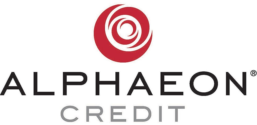 Alphaeon Credit logo design and branding.